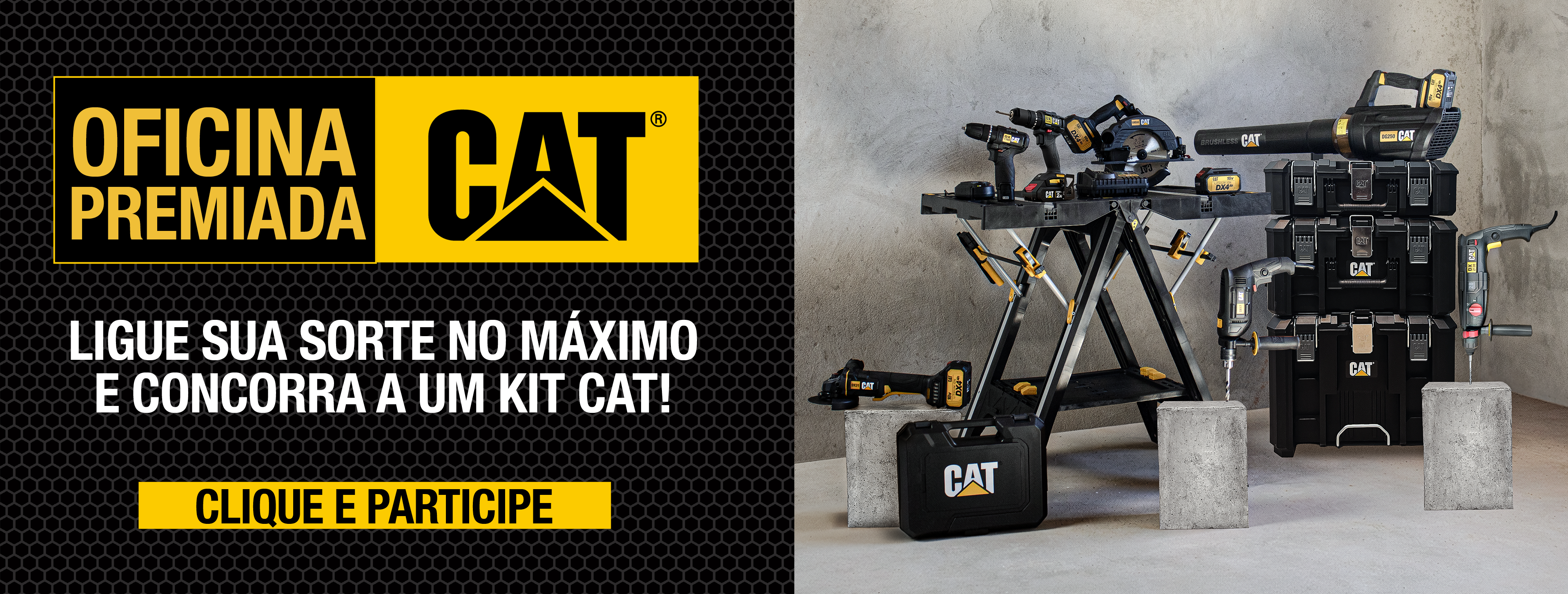 Kit completo de ferramentas CAT