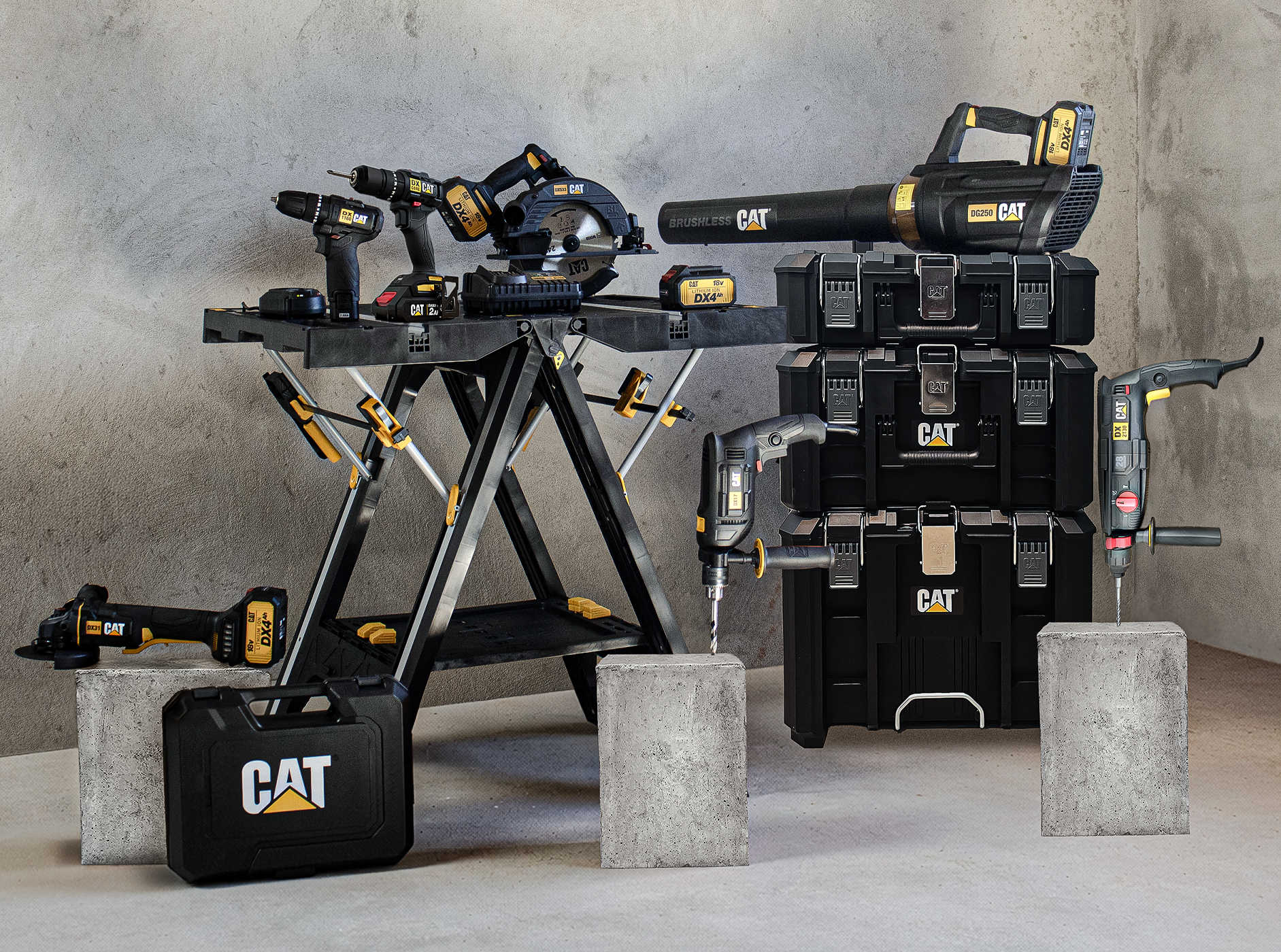 Kit completo de ferramentas CAT